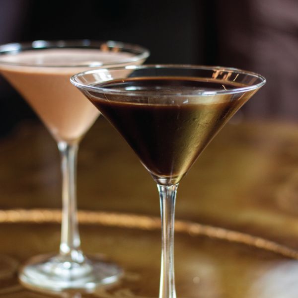 Chocolate martinis at Baileys’ Chocolate Bar